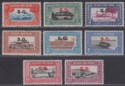 Sudan 1950 KGVI Official SG Overprint Airmail Set Mint SG O59-O66 cat £35