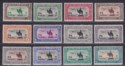 Click for more photos and details Sudan 1931 KGV Airmail perf 14 Set Mint SG49b-57d cat £50