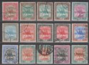 Click for more photos and details Sudan 1902 KEVII Camel Postman Part Set to 10p Used