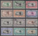Click for more photos and details Sudan 1931 KGV Airmail Set Used SG49b-57d cat £35