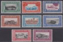 Sudan 1950 KGVI Airmail Set UM Mint SG115-122 cat £28 MNH two creases
