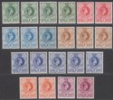 Click for more photos and details Swaziland 1938 KGVI p13½x13 Set to 6d with Shades/Varieties Mint SG28-34