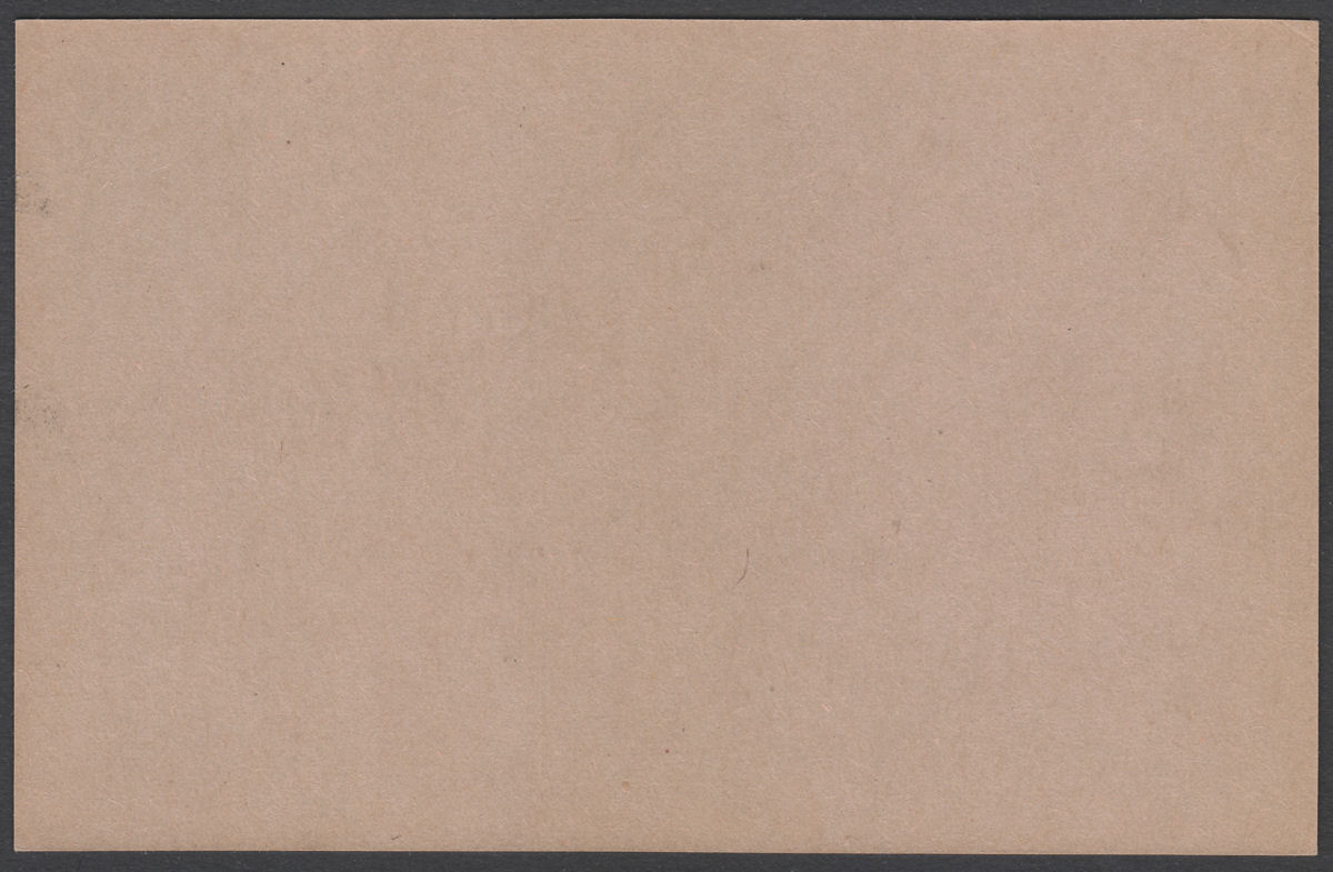 Swaziland 1961 QEII 1½c Surcharge on 1½d Postal Stationary Postcard Unused T1a