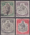Click for more photos and details Tanganyika 1927 King George V 1sh, 2sh Used + 5sh, 10sh Fiscally Used SG102-105