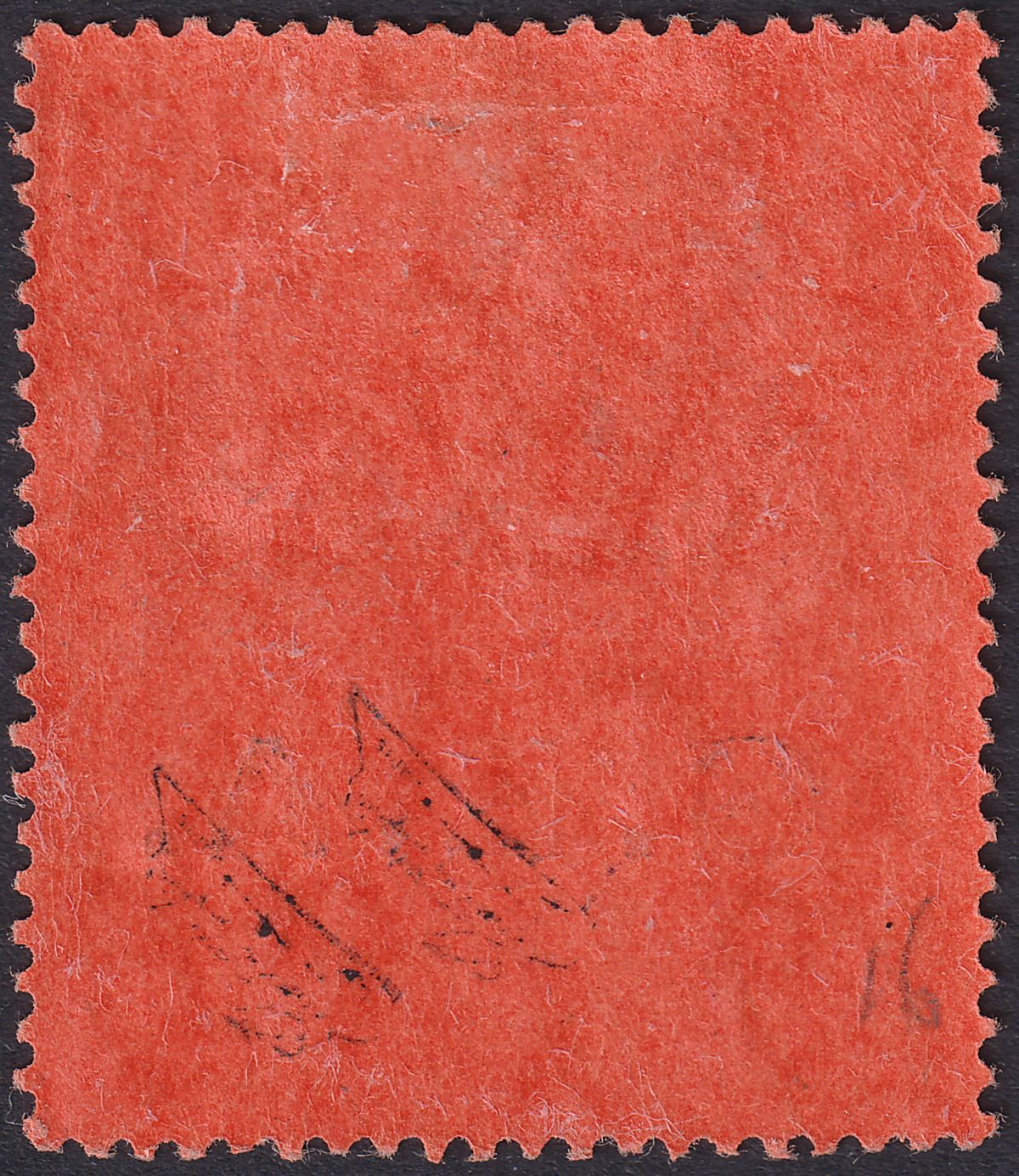 Tanganyika 1917 KGV GEA Opt 20r Black and Purple on Red Mint SG61 cat £350