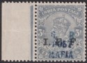 Click for more photos and details Mafia Island 1915 KGV GR Post Overprint 3p Mint SG M33 cat £42 crease Tanganyika