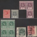 Click for more photos and details Togo 1915-16 KGV Overprint on Gold Coast Selection to 6d Mint / Used