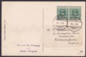 Togo 1916 KGV ½d Opt x2 Used on Mission Picture Postcard LOME to UK Censor Mark