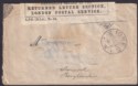 Togo 1914 Unstamped Cover Used LOME to UK w London Returned Letter Section Label
