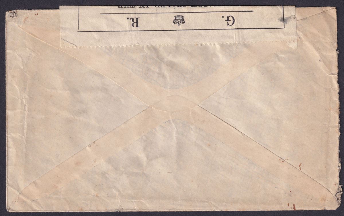 Togo 1914 Unstamped Cover Used LOME to UK w London Returned Letter Section Label