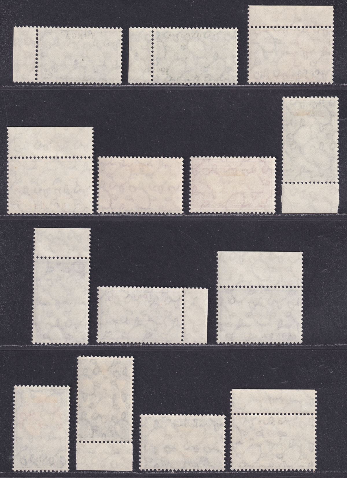 Tonga 1953 QEII Queen Salote Set Mint SG101-114 cat £95