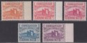 Click for more photos and details Jordan 1952 Revenue Ruins wmk HKJ Part Set to 200fils Mint