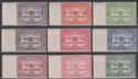 Click for more photos and details Transjordan 1947 Inauguration of First National Parliament Imperf Set Mint