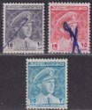 Click for more photos and details Jordan 1964 Revenue King Hussein 10f, 15f, 20f Used RK160-RK162