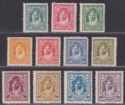 Click for more photos and details Transjordan 1927 KGV Emir Abdullah New Currency Set to 200m UM Mint SG159-169