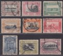 Click for more photos and details Transjordan 1933 King George V Set to 50m Used SG208-216