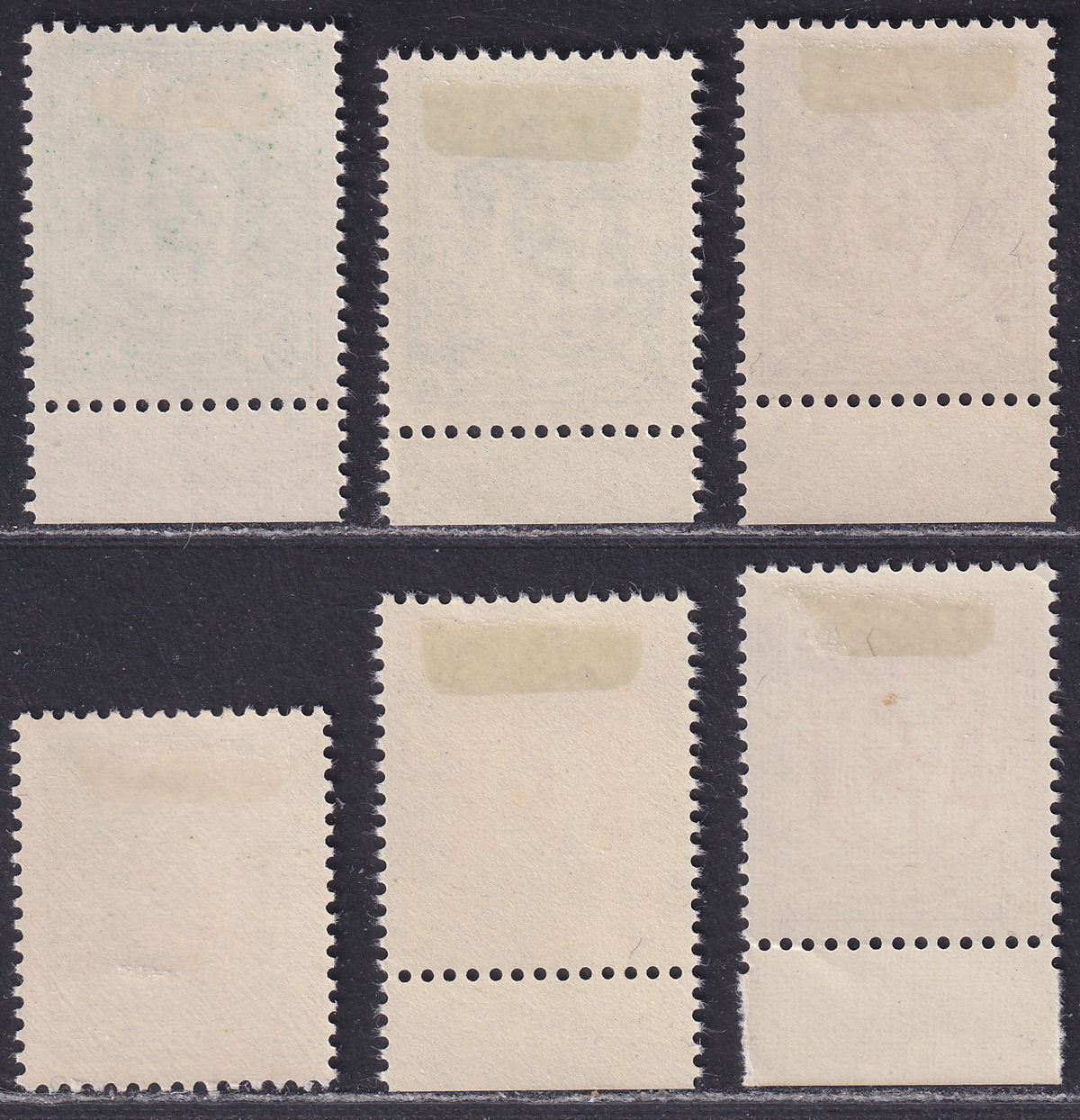 Transjordan 1942 Emir Abdullah Part Set to 15m Mint