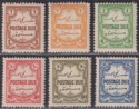Click for more photos and details Transjordan 1929 KGV Postage Due Set Mint SG D189-D194 cat £70