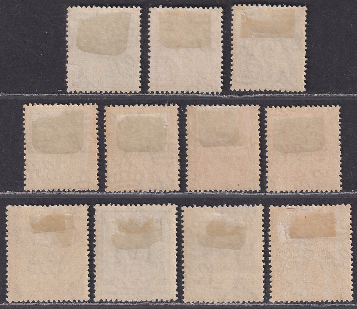 Transjordan 1927 KGV Emir Abdullah New Currency Set to 200m Mint SG159-169