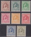 Transjordan 1942 KGVI Emir Abdullah Set Mint SG222-229 cat £100 some faults