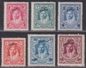 Click for more photos and details Transjordan 1929 KGV Postage Due Overprint Set Mint SG D183-D188 cat £38