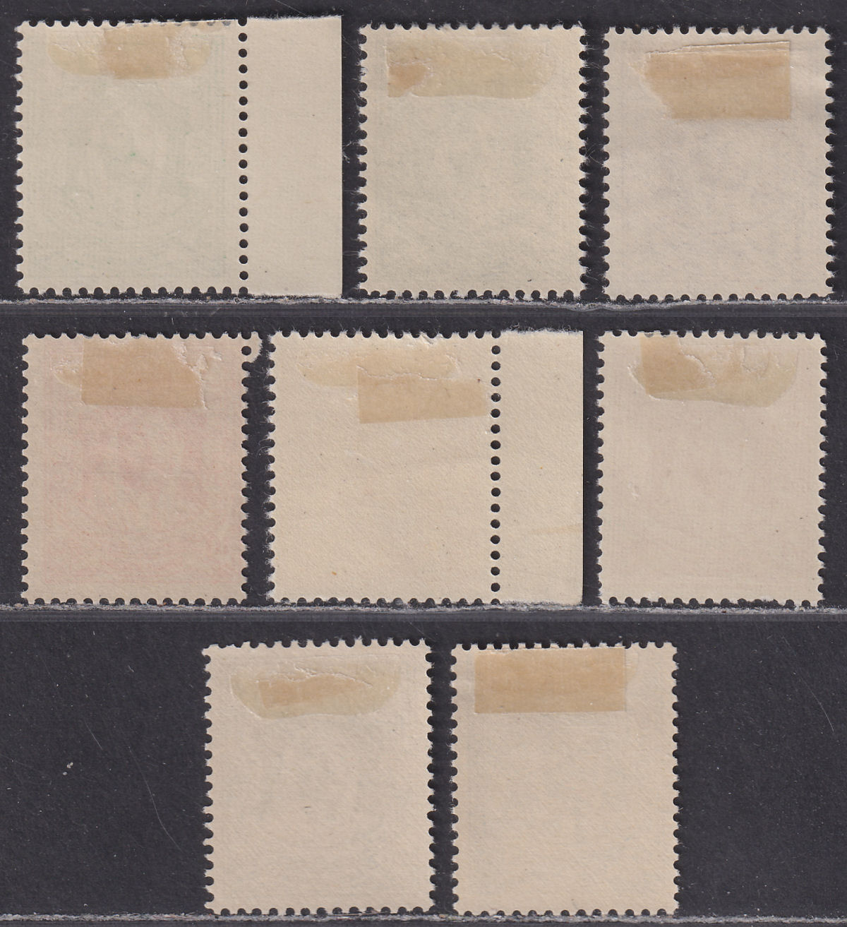 Transjordan 1942 KGVI Emir Abdullah Set Mint SG222-229 cat £100