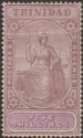 Click for more photos and details Trinidad 1901 KEVII 5sh Lilac and Mauve Ordinary Mint SG132 FAULTY