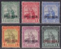 Click for more photos and details Trinidad and Tobago 1913 KGV SPECIMEN Overprint Set to 1sh Mint SG149s-154s