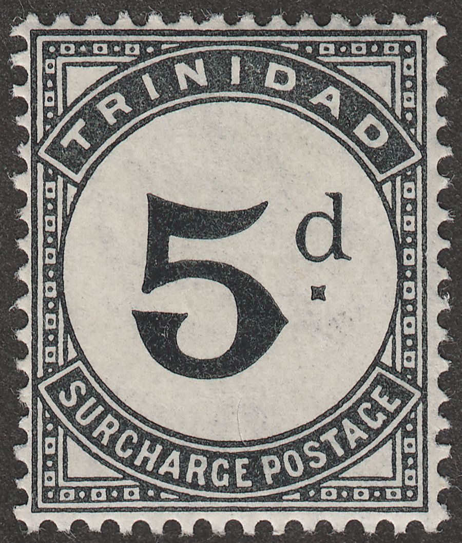 Trinidad 1905 KEVII 5d Postage Due Mint SG D14