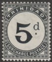 Click for more photos and details Trinidad 1905 KEVII 5d Postage Due Mint SG D14