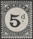 Trinidad 1905 KEVII 5d Postage Due Mint SG D14