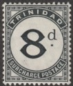 Trinidad 1905 KEVII 8d Postage Due Mint SG D16