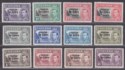 Click for more photos and details Tristan da Cunha 1952 KGVI Overprint Set Mint SG1-12 cat £140