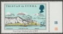 Tristan da Cunha 1981 QEII Early Maps 5p wmk Inverted Mint SG304w