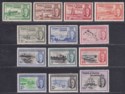 Turks and Caicos Islands 1950 KGVI Set Mint SG221-233 cat £90