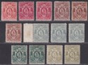 Uganda 1898 Queen Victoria Set to 8a with Shades Mint SG84-89
