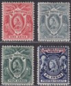 Uganda 1898-1902 Queen Victoria Selection to 4a MInt