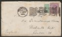 Click for more photos and details Australia Victoria 1904 QV ½d, 2d Used Cover Melbourne to London UK
