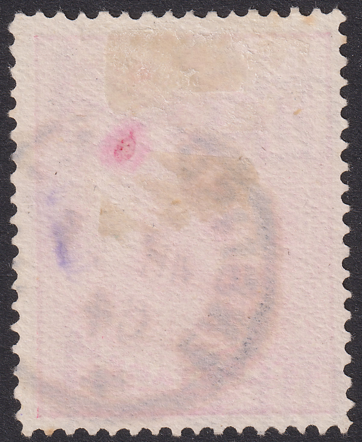 Victoria 1901 KEVII £1 Carmine-Rose p12½ Used SG399 cat £150 English Mail pmk