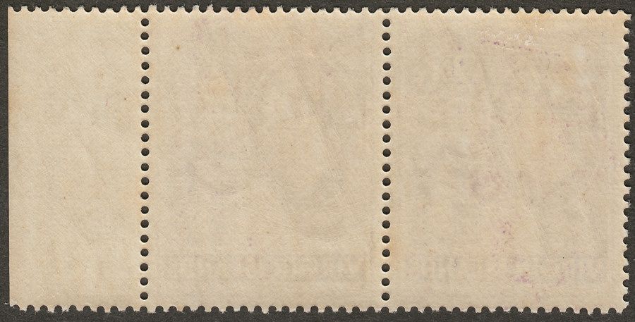 British Virgin Islands 1938 KGVI 2sh6d Sepia Chalky Marginal Pair Mint SG118