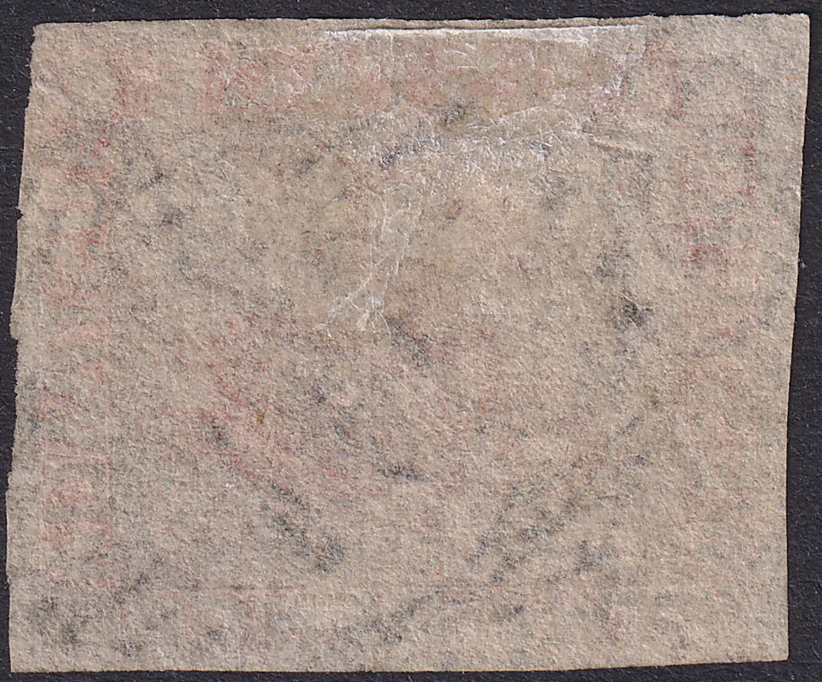 Western Australia 1860 QV Swan 2d Orange-Vermilion Imperf Used SG25 cat £85