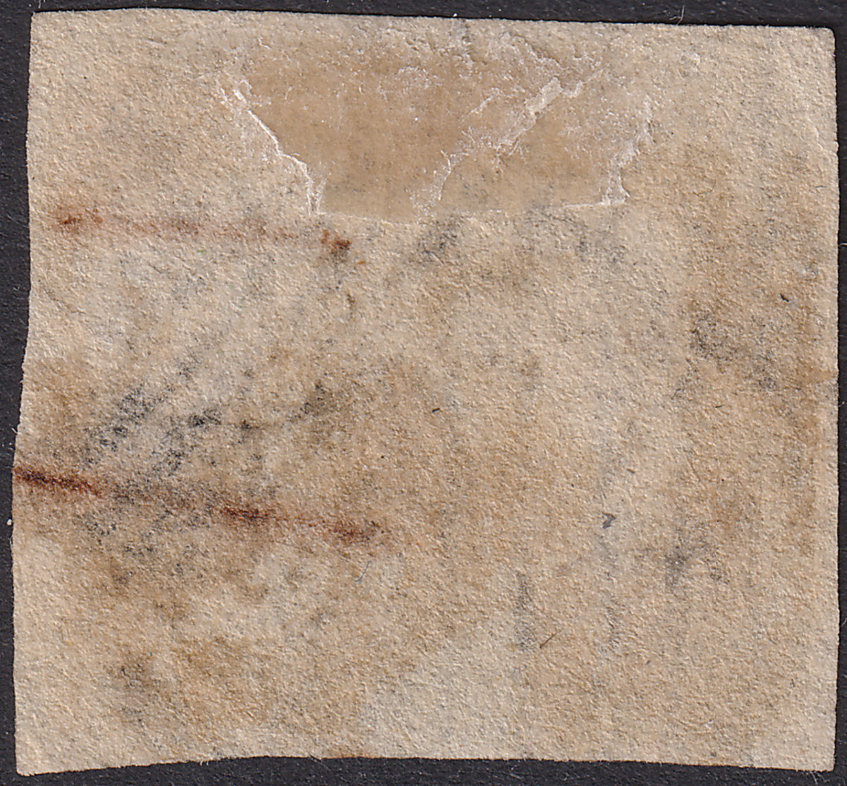 Western Australia 1859 QV Hillman Swan 6d Grey-Black Imperf Used SG19 c£700 FLTS