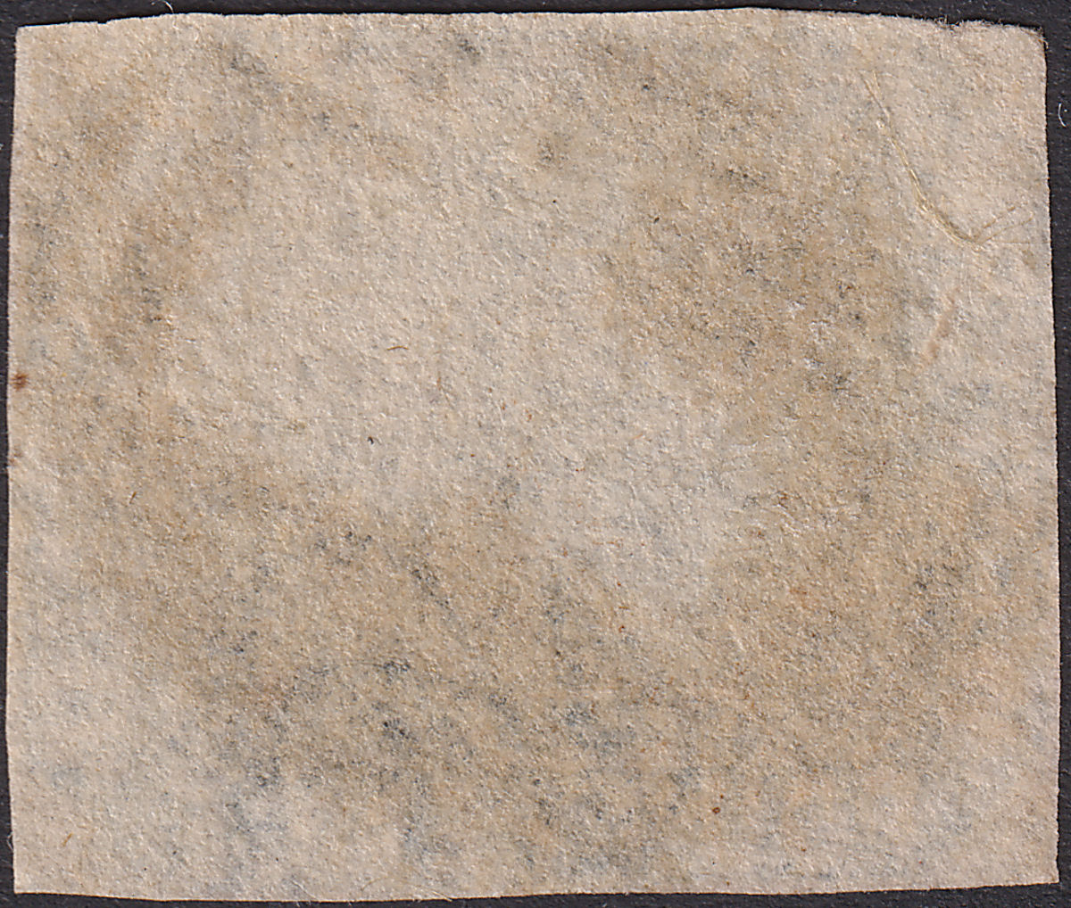 Western Australia 1854 QV Swan 4d Blue Imperf Used SG3a cat £250 Four Margins