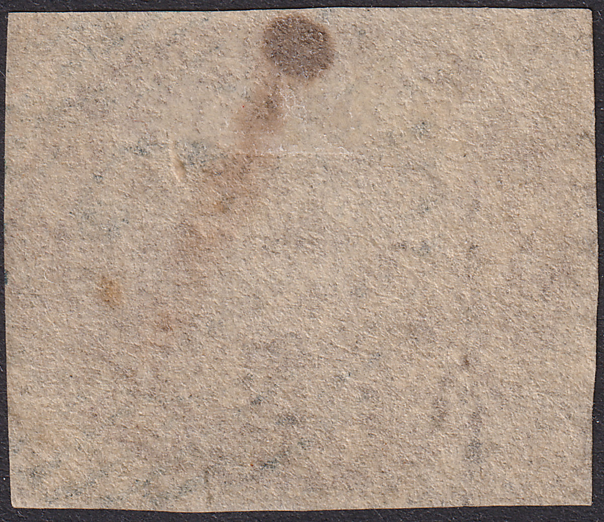 Western Australia 1855 QV Swan 1sh Pale Brown Imperf Used SG4c cat £350