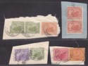Click for more photos and details Western Australia Queen Victoria Selection to 2sh Used on Pieces