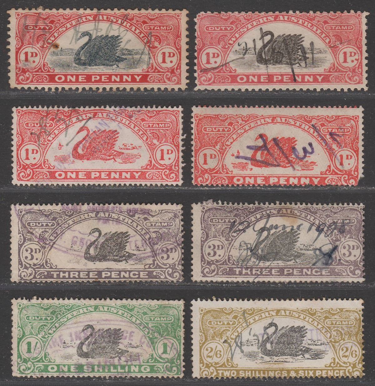 Western Australia 190920 KEVIIKGV Revenue Stamp Duty Long Swan
