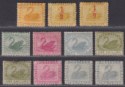 Western Australia 1882-88 QV Swan Crown CA Selection to 1sh Mint