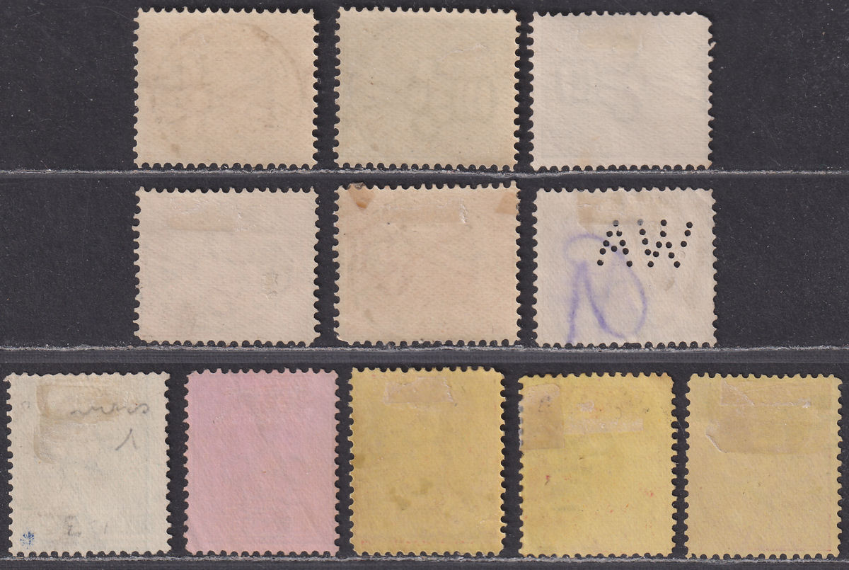 Western Australia 1902 Queen Victoria Selection to 5sh Used