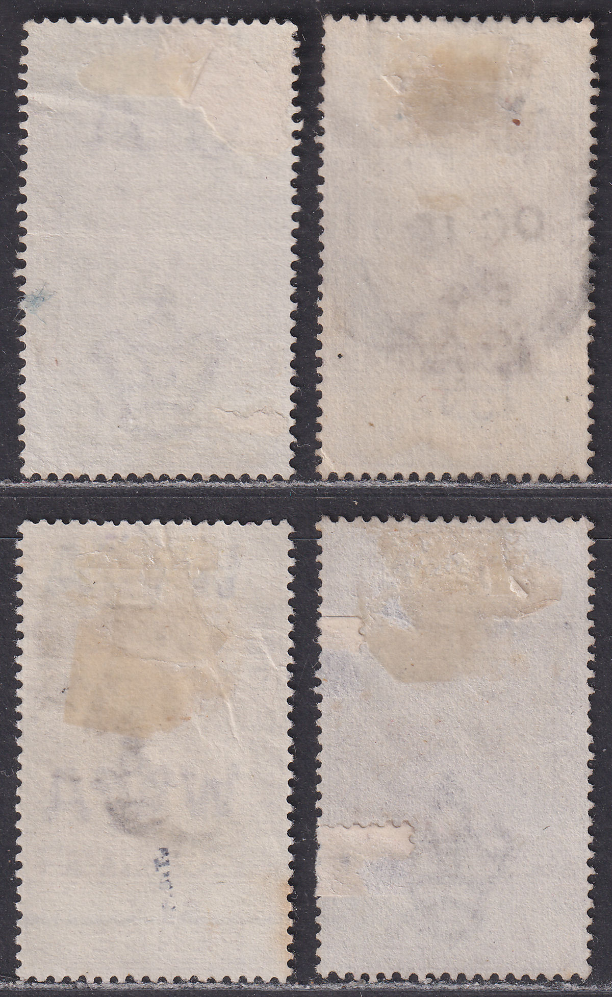 Western Australia 1893-97 QV Revenue Swan Postal Fiscal Selection to 6d Used