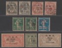 Click for more photos and details Syria French Military Occupation 1920 Aleppo Vilayet Surcharge Selctn Most Mint